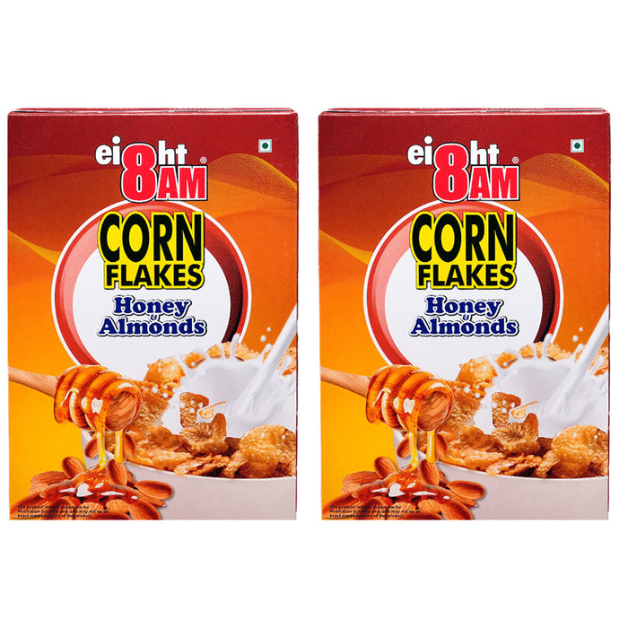 8AM Corn Flakes (300gm Each) Honey Almonds
combo pack of 2 boxes