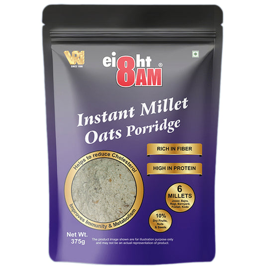 8AM Instant Millet Porridge Oats
packet of 375 gm Pack