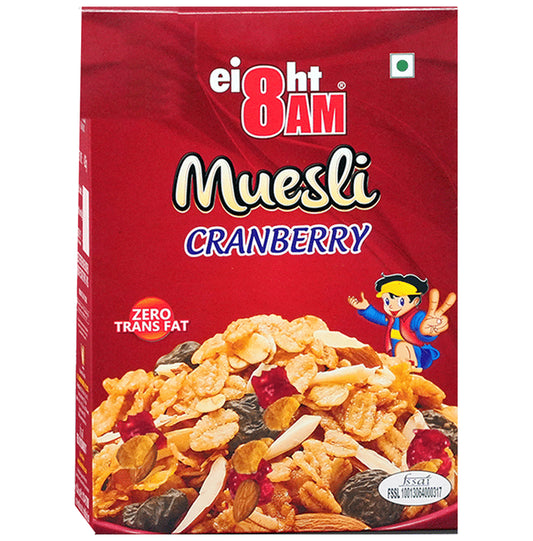 8AM Muesli Cranberry
box of 425 gm Muesli
