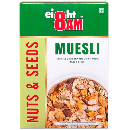 8AM Muesli Nuts & Seeds
box of 425 gm Muesli