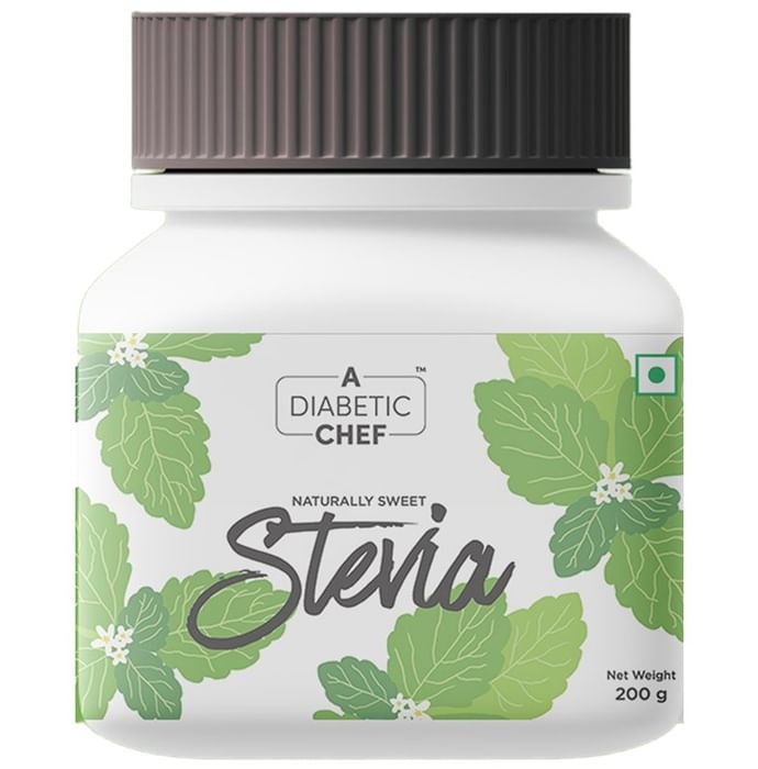 A Diabetic Chef Naturally Sweet Stevia
jar of 200 gm Powder