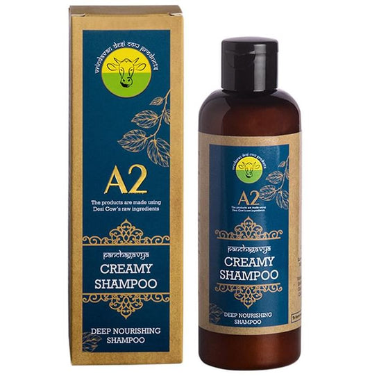 A2 Panchagavya Shampoo Creamy
bottle of 200 ml Shampoo