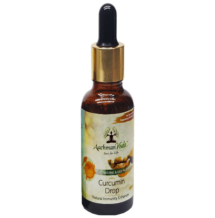 Aachman Veda Curcumin Drop Natural Immunity Enhancer (30ml Each)
combo pack of 4 bottles