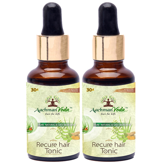 Aachman Veda Recure Hair Tonic (30ml Each)
combo pack of 2 bottles