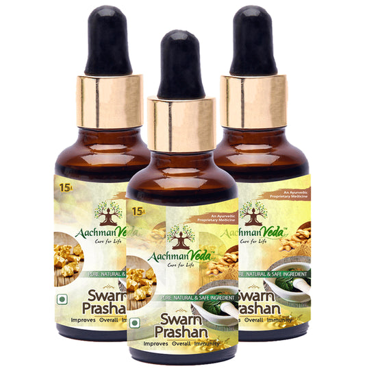 Aachman Veda Swarn Prashan (15ml Each)
combo pack of 3 bottles