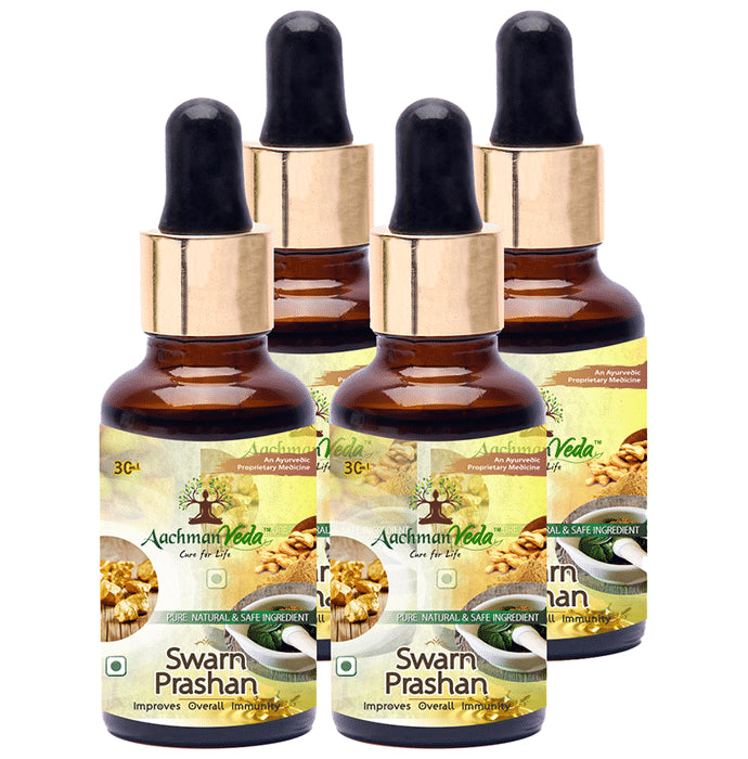 Aachman Veda Swarn Prashan (30ml Each)
combo pack of 4 bottles