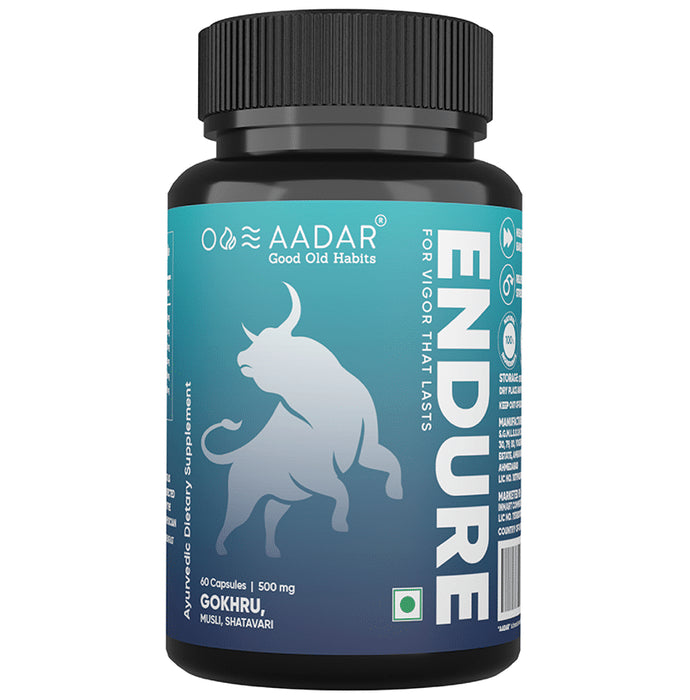 Aadar Endure Capsule
bottle of 60 capsules