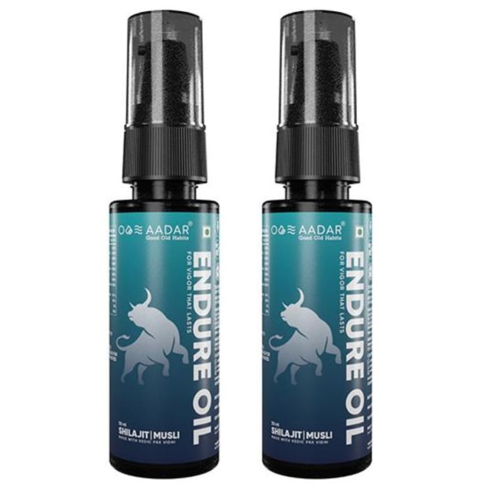Aadar Endure Oil (30ml Each)
combo pack of 2 bottles