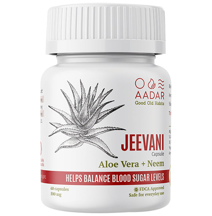 Aadar Jeevani 500mg Capsule (60 Each)
combo pack of 3 bottles