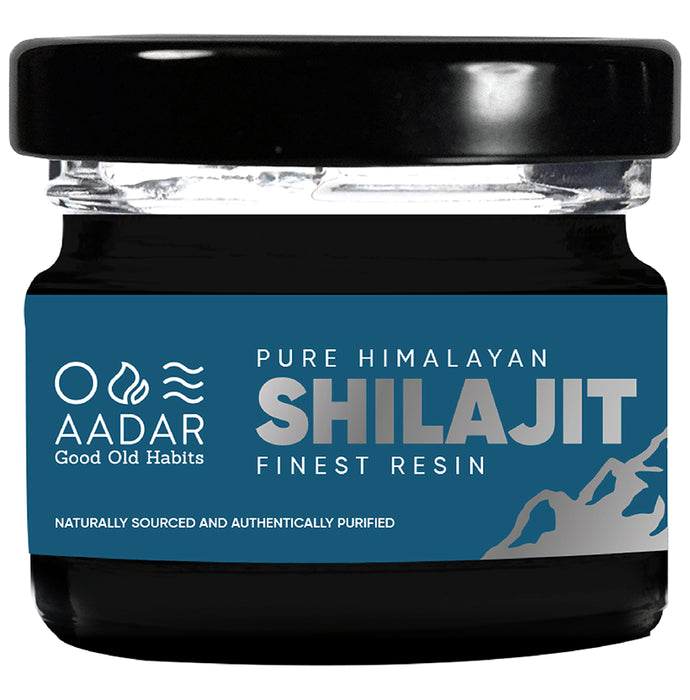 Aadar Pure Himalayan Shilajit Finset Resin (15ml Each)
jar of 1 Pack