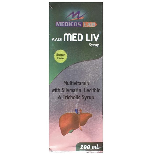 Aadi Med Liv Syrup Sugar Free
bottle of 200 ml Syrup