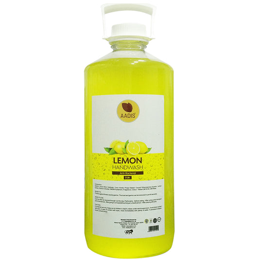 Aadis Lemon Handwash
bottle of 3 Ltr Liquid