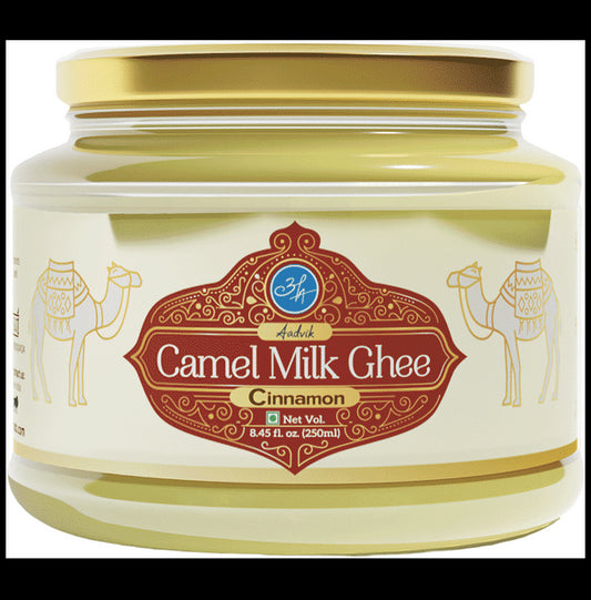 Aadvik Camel Milk Ghee Cinnamon
jar of 250 ml Liquid