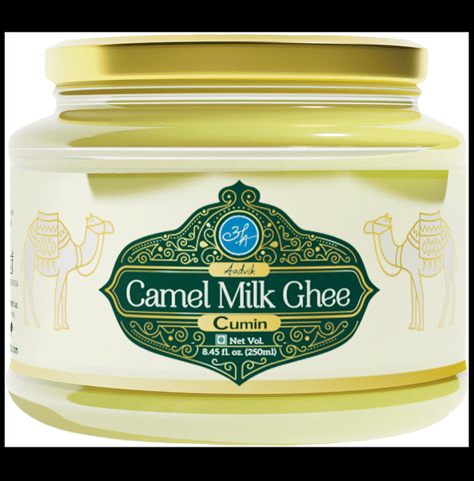 Aadvik Camel Milk Ghee Cumin
jar of 250 ml Liquid