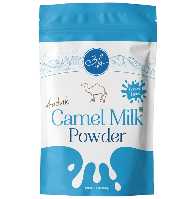 Aadvik Camel Milk Powder Freeze Dried
packet of 500 gm Powder