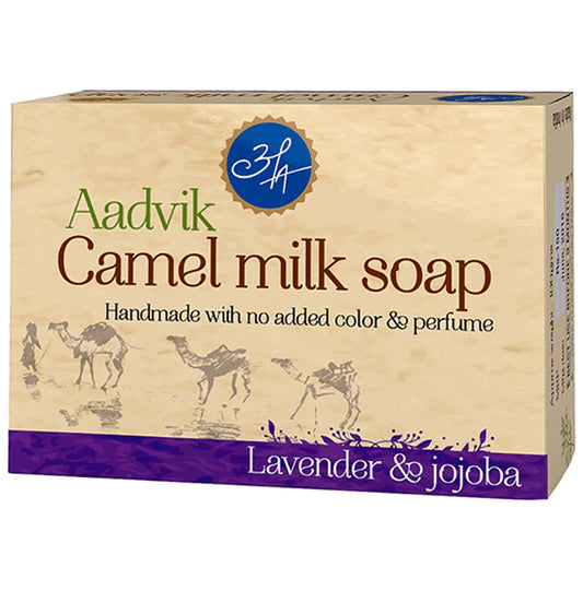 Aadvik Camel Milk Soap Lavender & Jojoba
box of 100 gm Soap