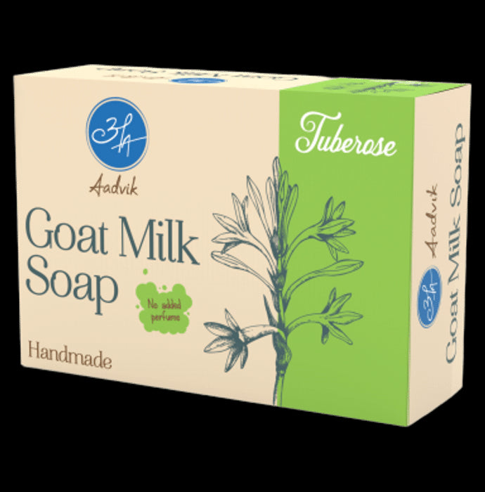 Aadvik Handmade Goat Milk Soap Tuberose
box of 100 gm Soap