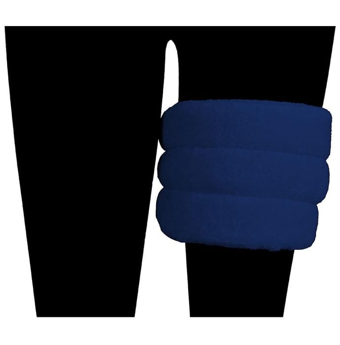 AaraamSek Microwavable Therapeutic Herbal Heating Pad for Thigh Pain Navy Blue
box of 1 Unit