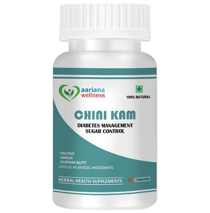 Aariana Wellness Chini Kam Capsule
bottle of 60 capsules