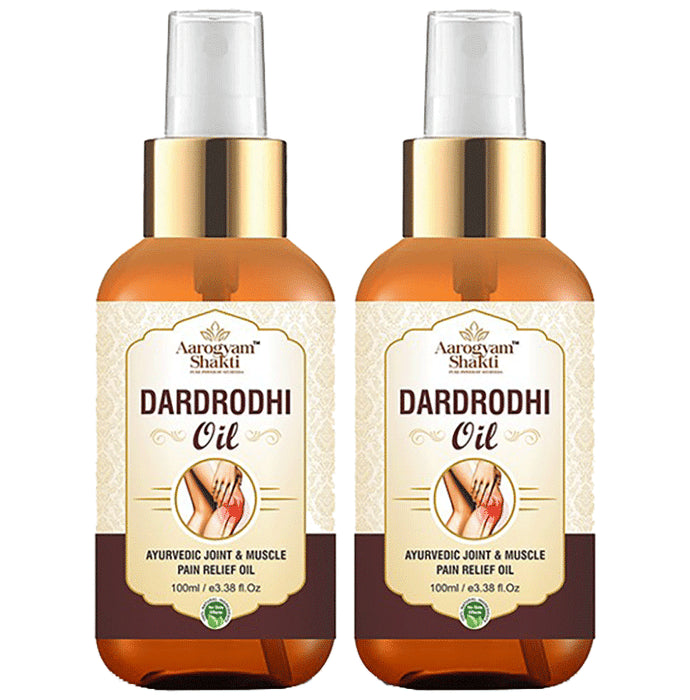 Aarogyam Shakti Dardrodhi Oil (100ml Each)
combo pack of 2 bottles