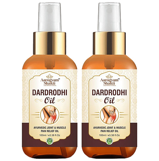 Aarogyam Shakti Dardrodhi Oil (100ml Each)
combo pack of 2 bottles