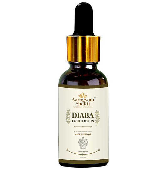 Aarogyam Shakti Diaba Free Lotion
bottle of 30 ml Lotion