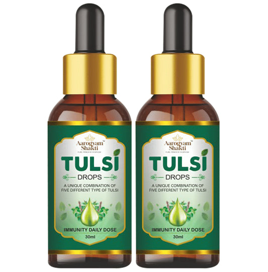 Aarogyam Shakti Tulsi Drop (30ml Each)
combo pack of 2 bottles