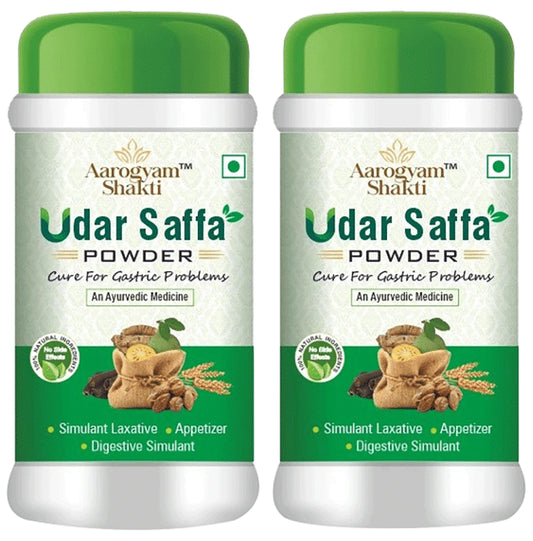 Aarogyam Shakti Udar Saffa Powder (100gm Each)
combo pack of 2 bottles
