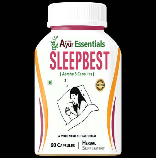 Aarsha Ayur Essentials Sleepbest Capsule
bottle of 60 capsules