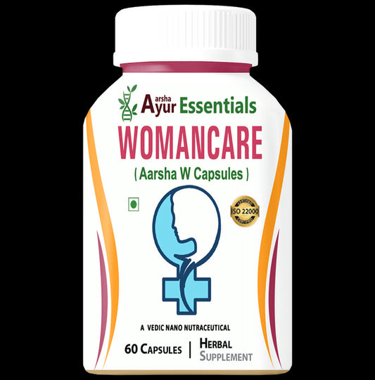 Aarsha Ayur Essentials Womancare Capsule
bottle of 60 capsules