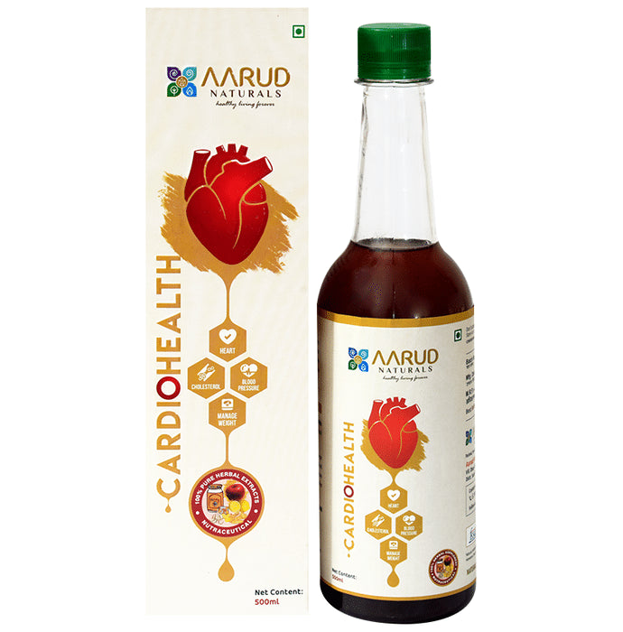 Aarud Naturals Cardio Health Syrup
bottle of 500 ml Syrup