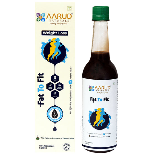 Aarud Naturals Fat to Fit Syrup
bottle of 500 ml Syrup