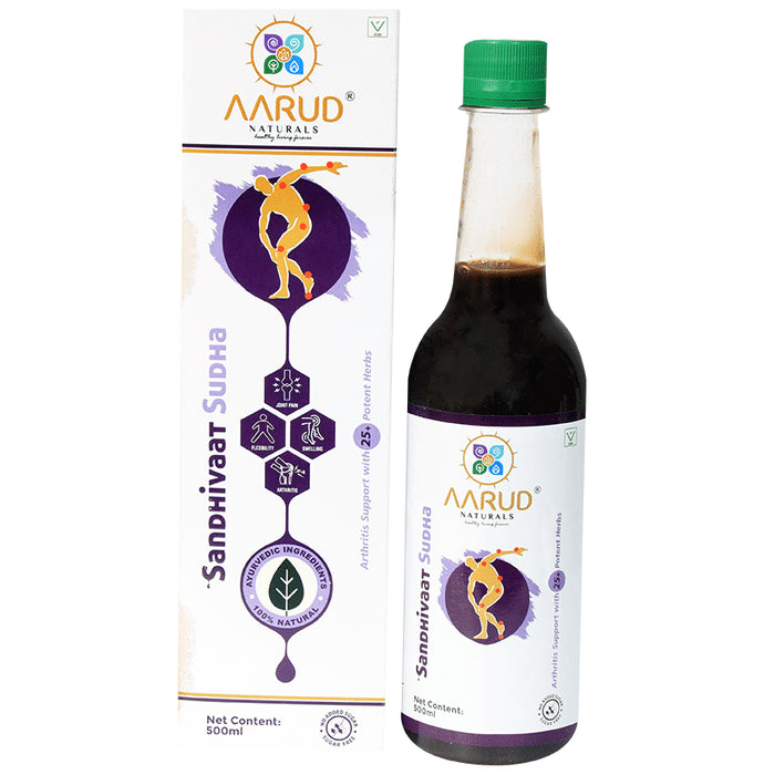 Aarud Naturals Sandhivaat Sudha Syrup
bottle of 500 ml Syrup