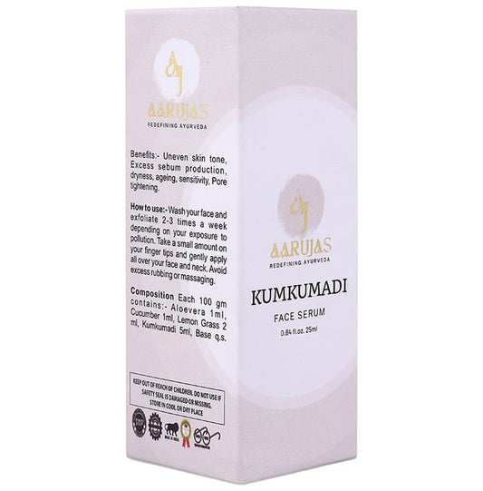 Aarujas Kumkumadi Face Serum
bottle of 25 ml Serum