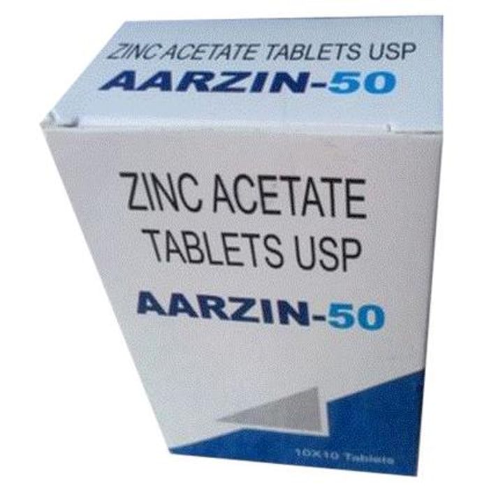 Aarzin 50mg Tablet
strip of 10 tablets