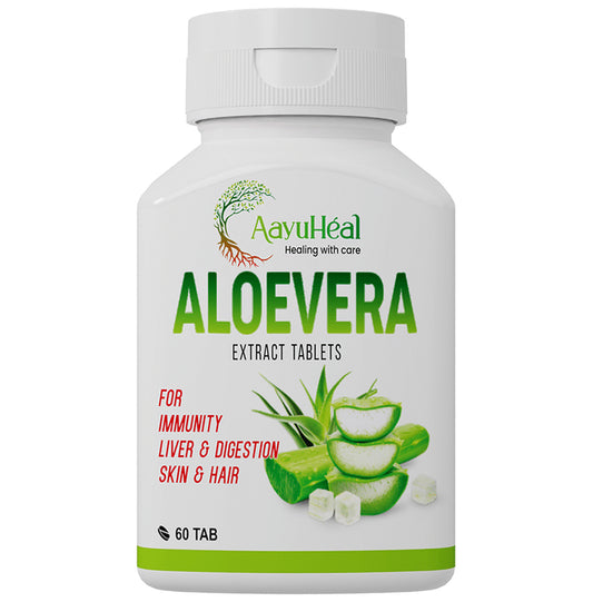 Aayuheal Alovera Extract Tablet
bottle of 60 tablets