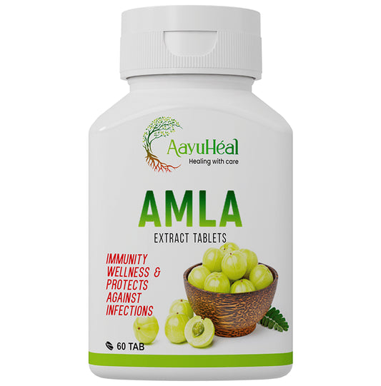 Aayuheal Amla Extract Tablet
bottle of 60 tablets