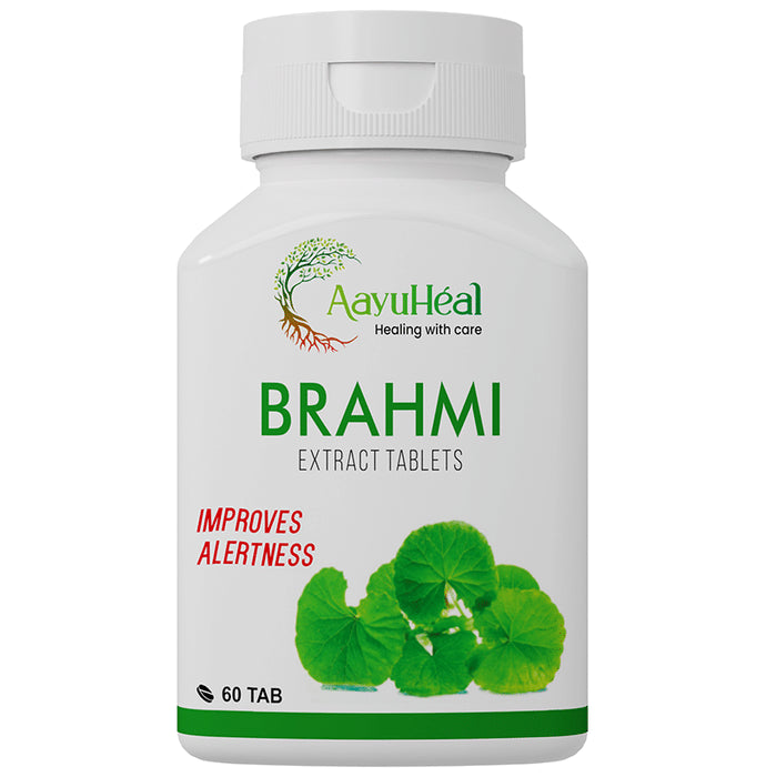Aayuheal Brahmi Extract Tablet
bottle of 60 tablets