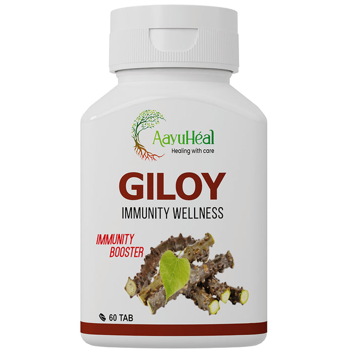 Aayuheal Giloy Immunity Wellness Tablet
bottle of 60 tablets