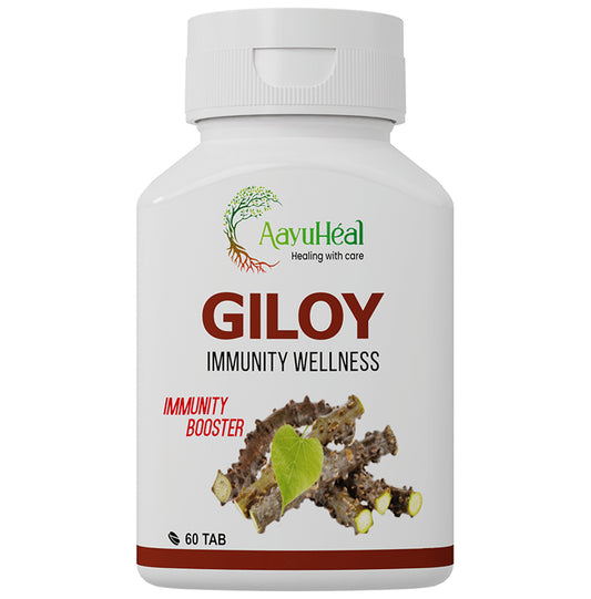 Aayuheal Giloy Immunity Wellness Tablet
bottle of 60 tablets