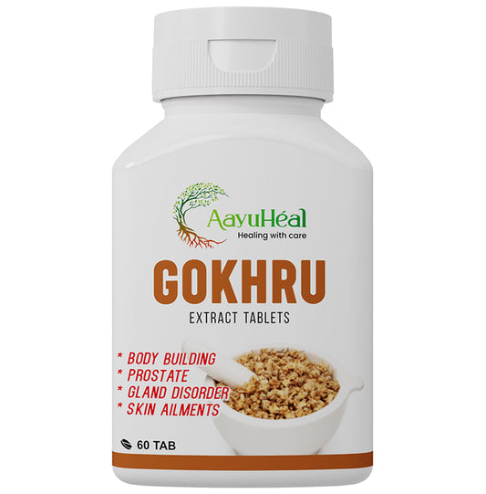 Aayuheal Gokhru Extract Tablet
bottle of 60 tablets