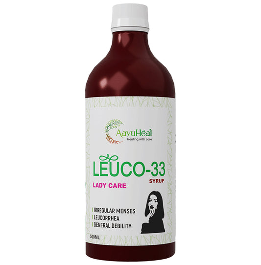 Aayuheal Leuco 33 Syrup
bottle of 500 ml Syrup