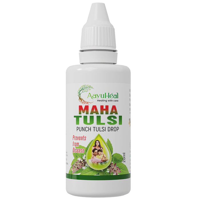 Aayuheal Maha Punch Tulsi Drop
bottle of 20 ml Drop