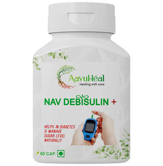 Aayuheal Nav Debisulin + Capsule
bottle of 60 capsules