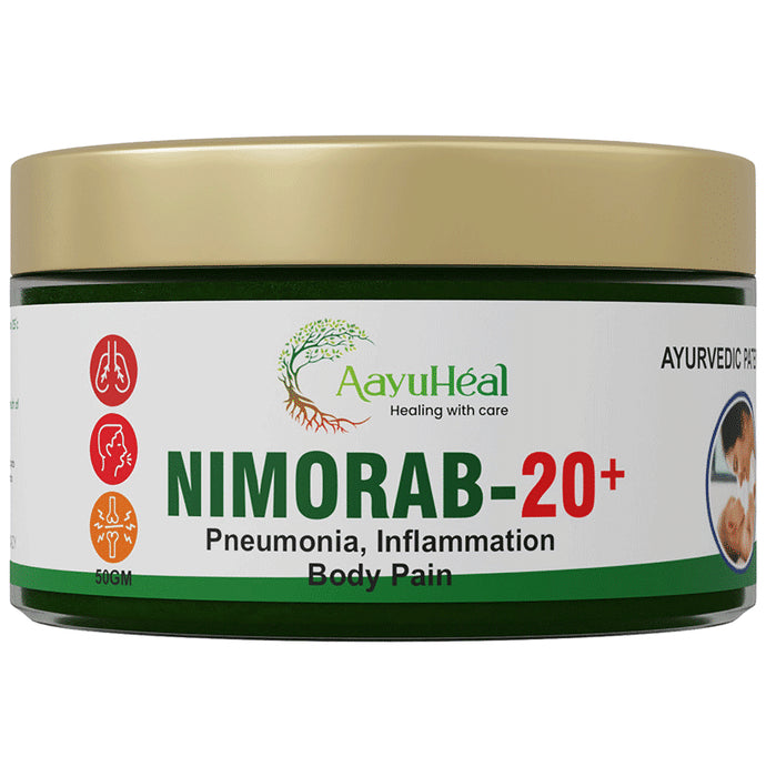 Aayuheal Nimorab 20+ Ointment
jar of 50 gm Ointment