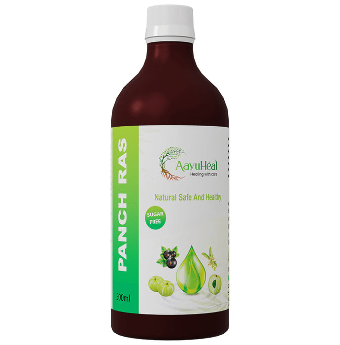 Aayuheal Panch Ras Syrup Sugar Free
bottle of 500 ml Syrup