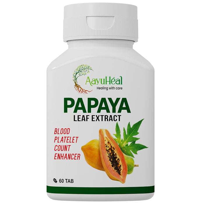Aayuheal Papaya Extract Tablet
bottle of 60 tablets