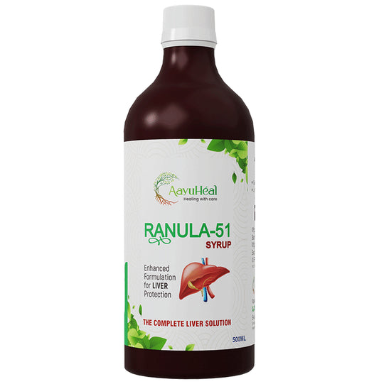 Aayuheal Ranula 51 Syrup
bottle of 500 ml Syrup