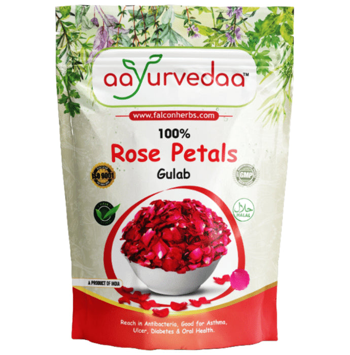 Aayurvedaa 100% Rose Petals
packet of 60 gm Leaves