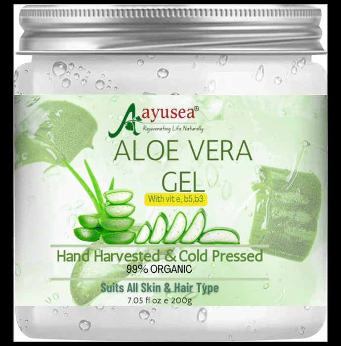Aayusea Aloe Vera Gel
jar of 200 gm Gel